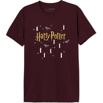 Harry Potter T-shirt herr, Vinröd, XS Harry Potter T-shirt herr, Vinröd, XS