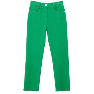 s.Oliver flickors beskurna färgade denim, raka ben beskurna, gRÖN, 158/REG s.Oliver flickors beskurna färgade denim, raka ben beskurna, gRÖN, 158/REG