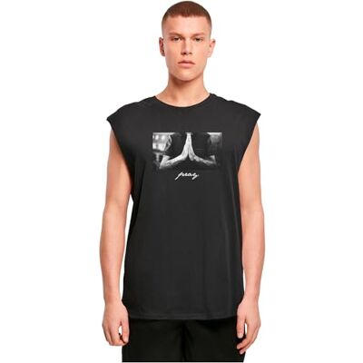 Pray ärmlös Tee, svart, XL Pray ärmlös Tee, svart, XL