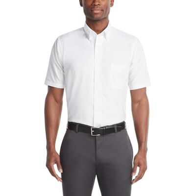 Van Heusen herrtröjor kortärmad Oxford solid Van Heusen herrtröjor kortärmad Oxford solid