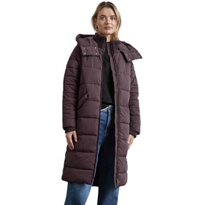 Street One dam A201975 lång vadderad JKT, bärbrun, 40, Berry Brown, 40 Street One dam A201975 lång vadderad JKT, bärbrun, 40, Berry Brown, 40