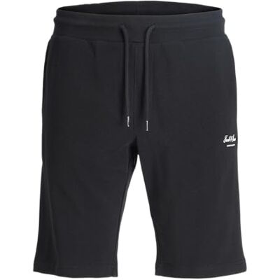 JACK & JONES Jpstgordon Archive Sweat Mid Pls sportshorts, svart, 44 herr, svart, 42 JACK & JONES Jpstgordon Archive Sweat Mid Pls sportshorts, svart, 44 herr, svart, 42