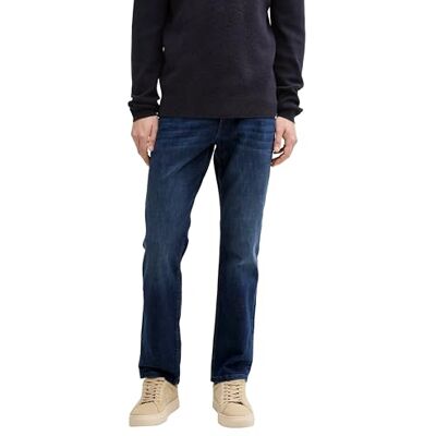 TOM TAILOR 1051639 Jeans, 10134-blå denim mörk tvätt, 38 W x 30 l herr TOM TAILOR 1051639 Jeans, 10134-blå denim mörk tvätt, 38 W x 30 l herr
