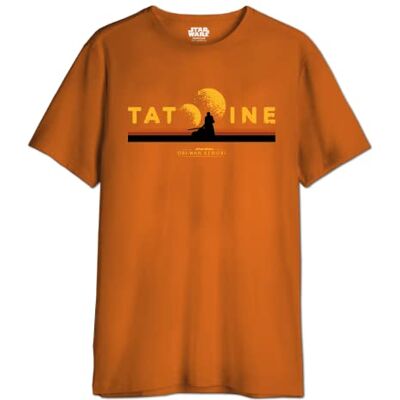 Star Wars Stars Wars MESWOBITS010 T-shirt, orange, XL herr, 1 stycke, XL Star Wars Stars Wars MESWOBITS010 T-shirt, orange, XL herr, 1 stycke, XL