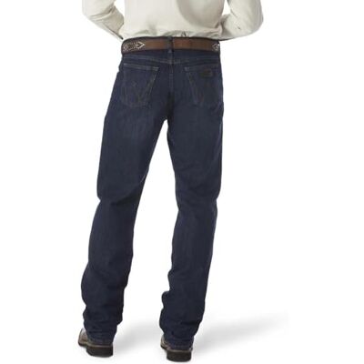 Wrangler Herr 20X 01 tävling avslappnad passform jeans, en storlek, Djupblå, 36W x 36L Wrangler Herr 20X 01 tävling avslappnad passform jeans, en storlek, Djupblå, 36W x 36L