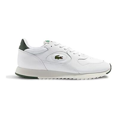 Lacoste -MEN Athleisure SNKR-46SMA0012, Vit grön 082, 40 EU Lacoste -MEN Athleisure SNKR-46SMA0012, Vit grön 082, 40 EU
