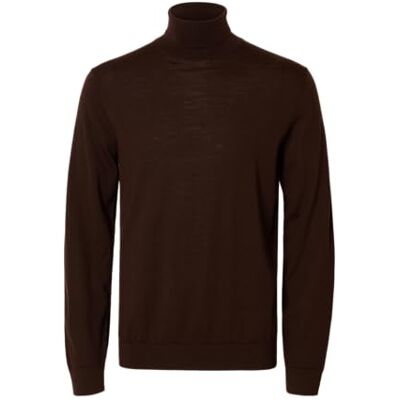 SELECTED HOMME SELECTED FEMME Slhtray Ls Knit Merino Roll Neck Noos, Halv kopp, XXL SELECTED HOMME SELECTED FEMME Slhtray Ls Knit Merino Roll Neck Noos, Halv kopp, XXL