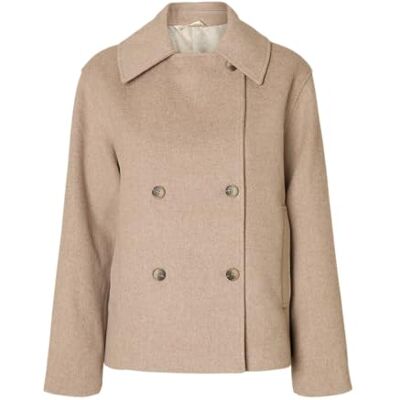 SELECTED FEMME Dam, Slfalma Lano-jacka, Noos, Sandshell, Numeric_38, Sandskal, numeric_38 SELECTED FEMME Dam, Slfalma Lano-jacka, Noos, Sandshell, Numeric_38, Sandskal, numeric_38
