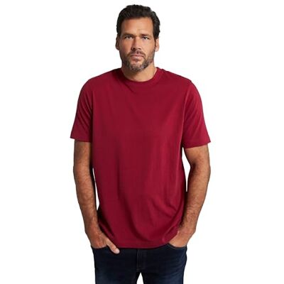 JP 1880 Rundhals T-shirt herr, Vinröd, 8XL JP 1880 Rundhals T-shirt herr, Vinröd, 8XL