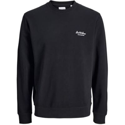 JACK & JONES Crew Neck Jjearchive grafisk tröja med rund hals noos, svart, XS herr, svart, XS JACK & JONES Crew Neck Jjearchive grafisk tröja med rund hals noos, svart, XS herr, svart, XS