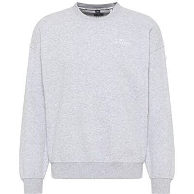 NOOTKI Sweatshirt för män, Ljusgrå melerad, XL NOOTKI Sweatshirt för män, Ljusgrå melerad, XL