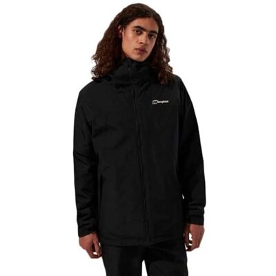 Berghaus Herr Deluge Pro 3.0 isolerad jacka, Jet Black, XL Berghaus Herr Deluge Pro 3.0 isolerad jacka, Jet Black, XL