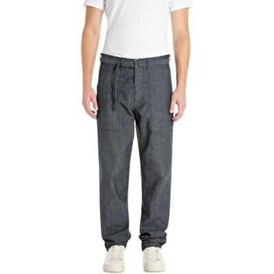 Replay Jeans för män, normal passform, 007 mörkblå, 31W / 32L Replay Jeans för män, normal passform, 007 mörkblå, 31W / 32L