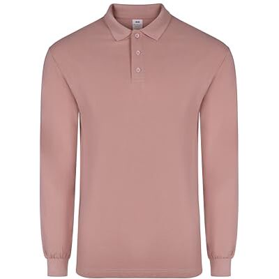 Mukua ; Långärmad pikétröja, rosa färg, storlek XL, Rosenröd, XL Mukua ; Långärmad pikétröja, rosa färg, storlek XL, Rosenröd, XL
