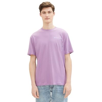 TOM TAILOR Denim T-shirt för män, 34592 Blurry Purple, XS TOM TAILOR Denim T-shirt för män, 34592 Blurry Purple, XS