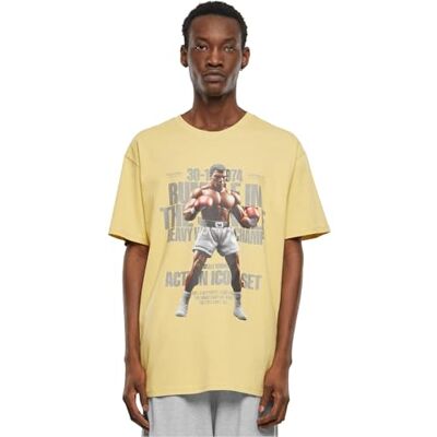 Tee Upscale herr-t-shirt rumble tung oversize t-shirt, tryck t-shirt för män, överdimensionerad passform, streetwear, palemoss, M Tee Upscale herr-t-shirt rumble tung oversize t-shirt, tryck t-shirt för män, överdimensionerad passform, streetwear, palemoss, M