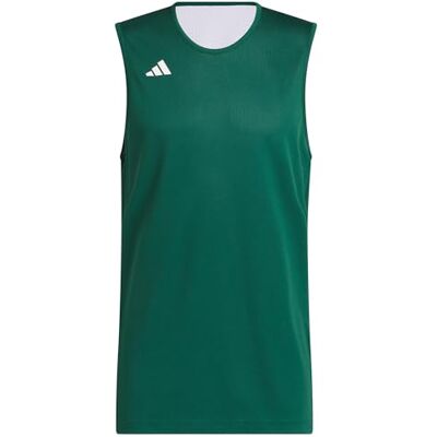 adidas herr M Everyday Pro Bball Jersey Shirt, team dark green/white, L adidas herr M Everyday Pro Bball Jersey Shirt, team dark green/white, L