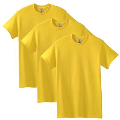 Gildan T-shirt för män, Daisy (3-pack), L Gildan T-shirt för män, Daisy (3-pack), L