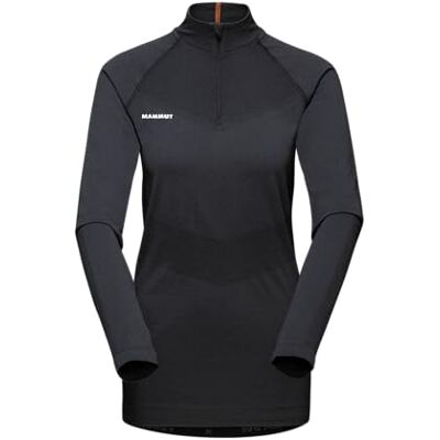 Mammut Trift Half Zip Långärmad Dam svart L Mammut Trift Half Zip Långärmad Dam svart L