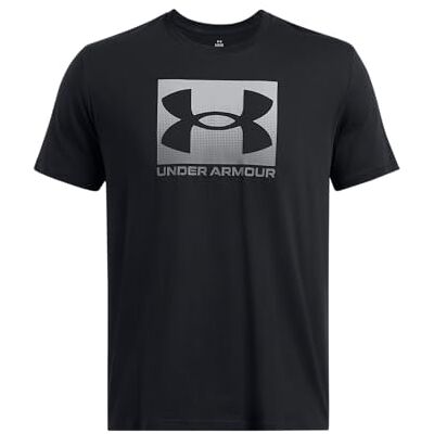 Under Armour Boxed Sports uppdaterad kortärmad t-shirt för män, Svart / / Pitch Grå, S Under Armour Boxed Sports uppdaterad kortärmad t-shirt för män, Svart / / Pitch Grå, S