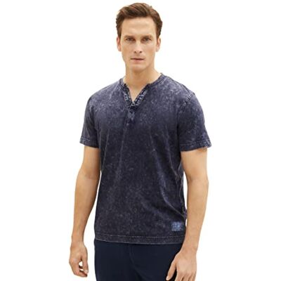 TOM TAILOR Herr 1036433 t-shirt, 10668-Sky Captain Blue, M, 10668 – himmelskaptensblå, M TOM TAILOR Herr 1036433 t-shirt, 10668-Sky Captain Blue, M, 10668 – himmelskaptensblå, M
