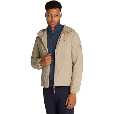 Tommy Hilfiger herr TECH PACKBAR HUVA JACKA MW0MW38058 andra jackor, khaki, L, Kaki (sandelträ), L Tommy Hilfiger herr TECH PACKBAR HUVA JACKA MW0MW38058 andra jackor, khaki, L, Kaki (sandelträ), L