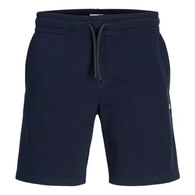 JJ REBEL Jrebgorm Reg Rebel Logo Sweat Shorts Sn, Sky Captain, M JJ REBEL Jrebgorm Reg Rebel Logo Sweat Shorts Sn, Sky Captain, M