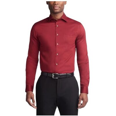 Van Heusen Ultra Wrinkle Free klassisk skjorta för män, Mullbär, 41 cm- 42 cm Hals 81 cm- 84 cm Ärmel Van Heusen Ultra Wrinkle Free klassisk skjorta för män, Mullbär, 41 cm- 42 cm Hals 81 cm- 84 cm Ärmel
