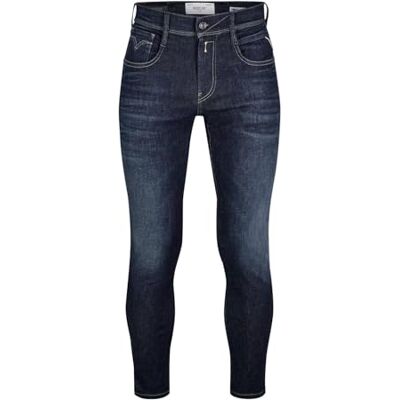 Replay Herrjeans Anbass Slim Fit Hyperflex med stretch, Mörkblå 007-6, 32W / 32L Replay Herrjeans Anbass Slim Fit Hyperflex med stretch, Mörkblå 007-6, 32W / 32L
