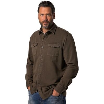 JP 1880 herrskjorta, hasselnöt, 4XL JP 1880 herrskjorta, hasselnöt, 4XL
