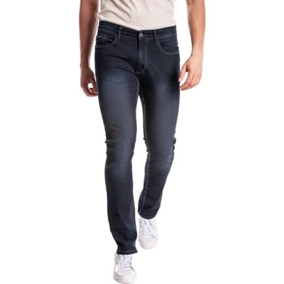 Rica Lewis RL80 stretch rak passform overhad Vito jeans storlek 38, Färg: blå, 36 Rica Lewis RL80 stretch rak passform overhad Vito jeans storlek 38, Färg: blå, 36