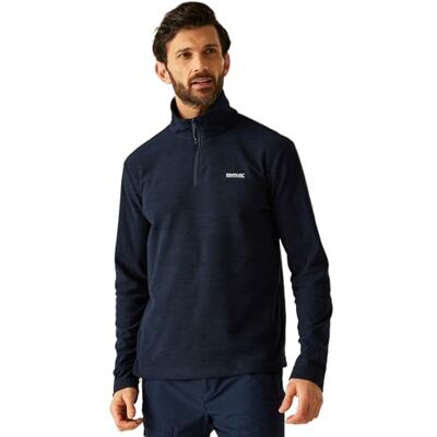 Regatta Herr Thompson ljung halv dragkedja fleece anti-pilling snabbtorkande vinterlager topp Regatta Herr Thompson ljung halv dragkedja fleece anti-pilling snabbtorkande vinterlager topp