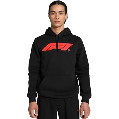 PUMA Formula 1 Essentials Logo Hoodie Herr PUMA Formula 1 Essentials Logo Hoodie Herr