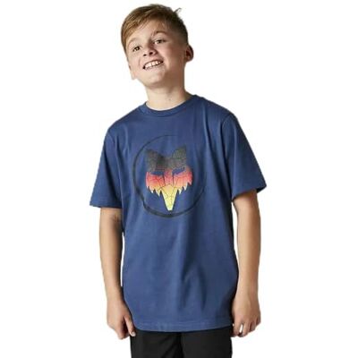 Fox Yth Skarz Ss Tee Dark Indigo Fox Yth Skarz Ss Tee Dark Indigo