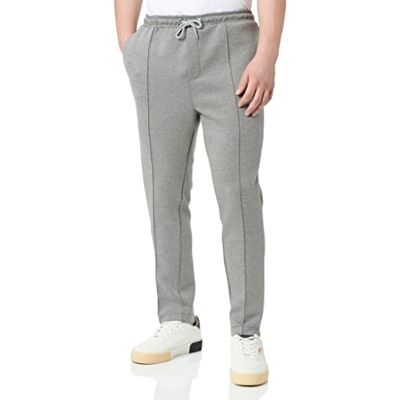 JACK & JONES bestseller a/s Herr Jprblajonathan Tailor Mjukisbyxor Sn byxor, Light Grey Melange/Fit:loose Fit, M JACK & JONES bestseller a/s Herr Jprblajonathan Tailor Mjukisbyxor Sn byxor, Light Grey Melange/Fit:loose Fit, M