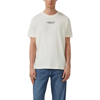 s.Oliver T-shirt med logotyp tryck, 02d1, XXL s.Oliver T-shirt med logotyp tryck, 02d1, XXL