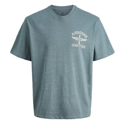JACK & JONES Jprblupete Ss Tee, Goblin Blue, L JACK & JONES Jprblupete Ss Tee, Goblin Blue, L
