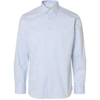 SELECTED MEN Slhslim-Performance Shirt Ls Noos, Ljus vit, XL SELECTED MEN Slhslim-Performance Shirt Ls Noos, Ljus vit, XL