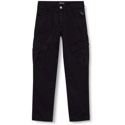Replay pojkar jeans med stretch, Svart 098, 4 år Replay pojkar jeans med stretch, Svart 098, 4 år