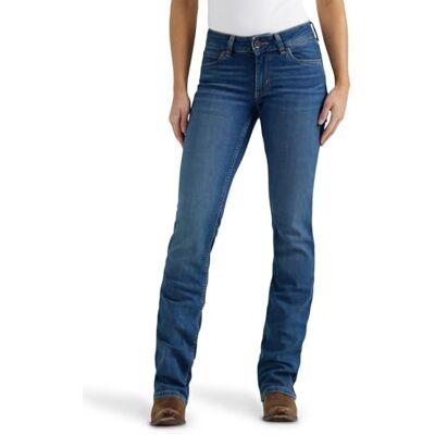 Wrangler flickors western stretch stövel skuren jeans, Nadia, 17-32 Wrangler flickors western stretch stövel skuren jeans, Nadia, 17-32