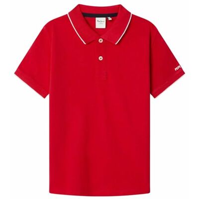 Pepe Jeans pojkar Hayden Polo, Röd (Royal Red), 10 Pepe Jeans pojkar Hayden Polo, Röd (Royal Red), 10