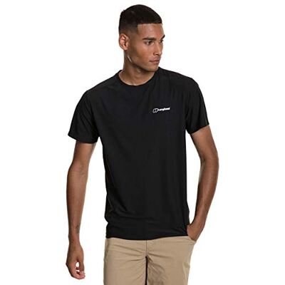 Berghaus Herr 24/7 kortärmad Crew Tech t-shirt Svart/Svart S Berghaus Herr 24/7 kortärmad Crew Tech t-shirt Svart/Svart S