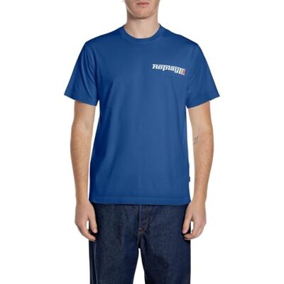 Replay herr M3329 t-shirt, 804 kungsblå, M Replay herr M3329 t-shirt, 804 kungsblå, M
