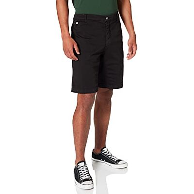 Replay Bermudas Benni Hyperflex X-Lite för män av stretch denim, Svart 040, 33W Replay Bermudas Benni Hyperflex X-Lite för män av stretch denim, Svart 040, 33W