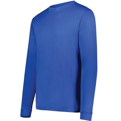 Augusta Sportswear Herrkläder fuktavvisande långärmad t-shirt, Kunglig, L Augusta Sportswear Herrkläder fuktavvisande långärmad t-shirt, Kunglig, L