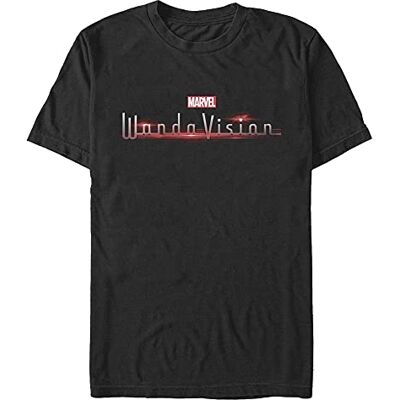 Marvel Unisex Wandavision Wanda Vision Organic kortärmad T-shirt, svart, XL Marvel Unisex Wandavision Wanda Vision Organic kortärmad T-shirt, svart, XL