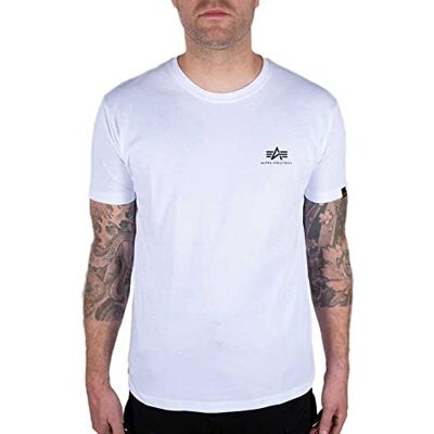 Alpha Industries Backprint T Camo T-shirt med tryck för män White/Black Camo Alpha Industries Backprint T Camo T-shirt med tryck för män White/Black Camo