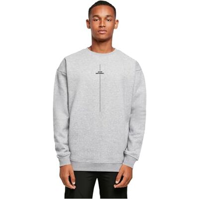MERCHCODE Mp5012702-think Different Sweat Crewneck Huvtröja, Grå, M Herr, Grå., M MERCHCODE Mp5012702-think Different Sweat Crewneck Huvtröja, Grå, M Herr, Grå., M