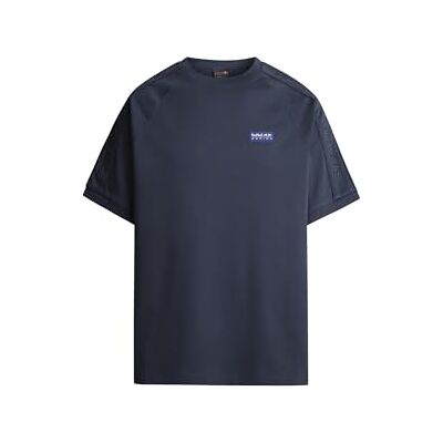Pepe Jeans Red Bull Racing X herr RBR Luxe EMB tejp T-Shirt, blå (Dulwich Blue), M, Blå (Dulwich blå), M Pepe Jeans Red Bull Racing X herr RBR Luxe EMB tejp T-Shirt, blå (Dulwich Blue), M, Blå (Dulwich blå), M