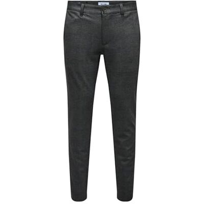 Only & Sons ONSMARK Slim Check Pants 9887 NOOS, OLIVNATT, 32W x 34L Only & Sons ONSMARK Slim Check Pants 9887 NOOS, OLIVNATT, 32W x 34L